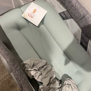 Snuggle me organic slate